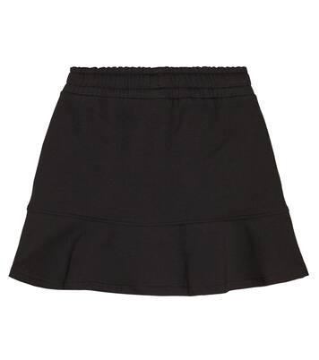 Logo cotton-blend skirt | Moschino Kids