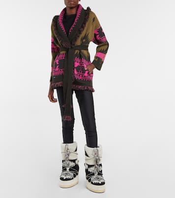 x Moon Boot Icon Knit靴子 | Alanui