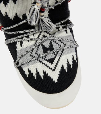 x Moon Boot Icon Knit靴子 | Alanui