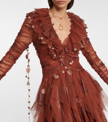 Robe Kaleidoscope en organza | Zimmermann