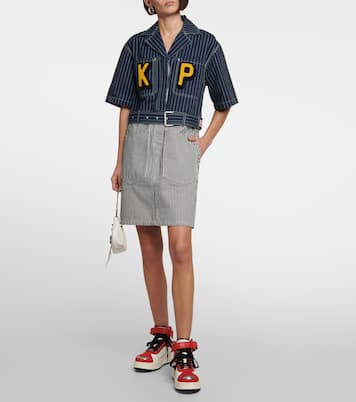 Sneakers Hoops aus Leder | Kenzo