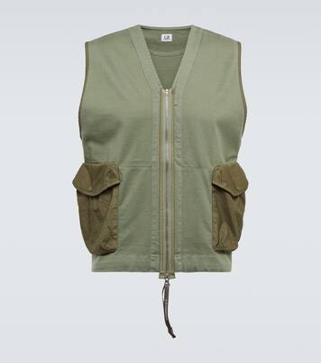 Cotton jersey vest | C.P. Company