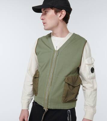 Cotton jersey vest | C.P. Company
