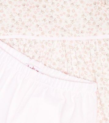 Baby cotton dress and bloomers set | Il Gufo