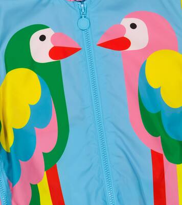 Printed rain jacket | Stella McCartney Kids