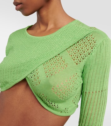 Cropped-Top Loona aus Baumwolle | Roberta Einer