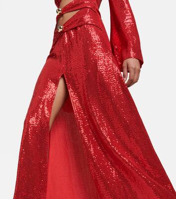 Maxikleid Fergie mit Pailletten | Dodo Bar Or