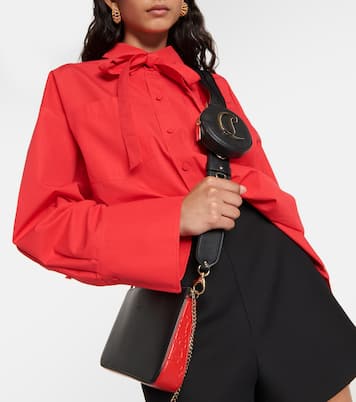 Loubila leather clutch | Christian Louboutin