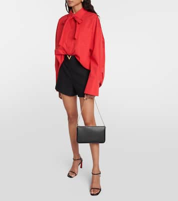 Loubila leather clutch | Christian Louboutin