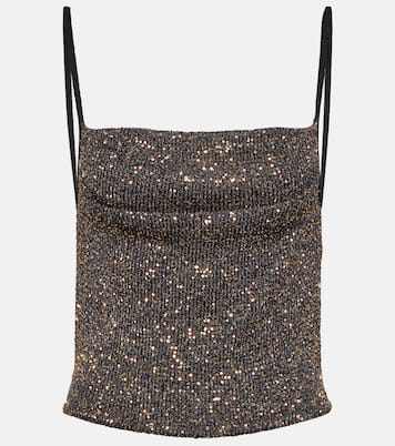 Cropped-Top Diaplo aus Strick | Altuzarra