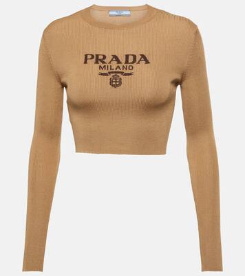 Top aus Seide | Prada