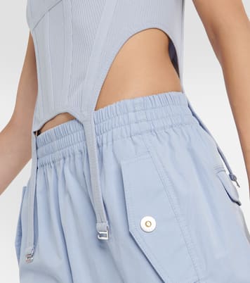 Bustier-Top aus Baumwoll-Jersey | Dion Lee