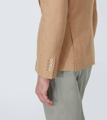 Wool, cashmere, and silk twill blazer | Brunello Cucinelli