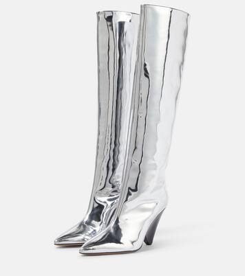 Lakita mirrored knee-high boots | Isabel Marant