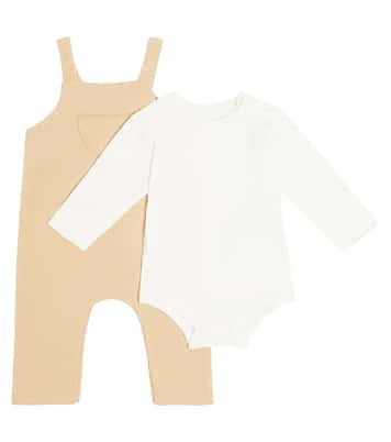 Baby bodysuit and overalls set | Il Gufo