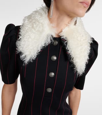 Minikleid aus einem Wollgemisch | Alessandra Rich