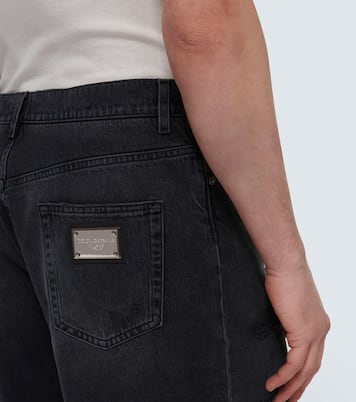 Distressed denim shorts | Dolce&Gabbana