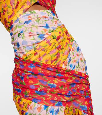 Robe longue à fleurs | Carolina Herrera