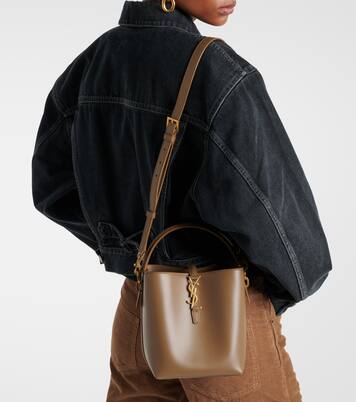 Le 37 Small leather bucket bag | Saint Laurent
