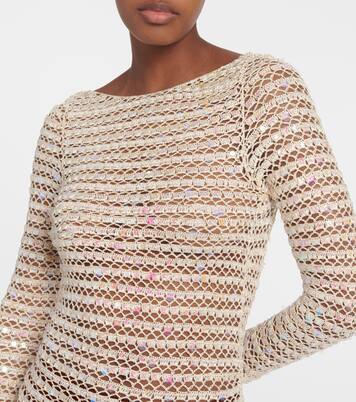 Maxikleid mit Pailletten | Aya Muse