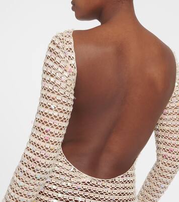 Maxikleid mit Pailletten | Aya Muse