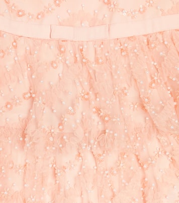 Sequined tiered dress | Self-Portrait Kids