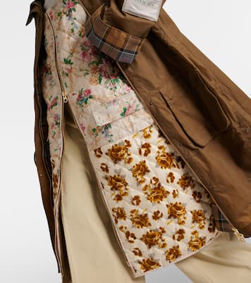 x Barbour - Giacca in cotone e lino | Erdem