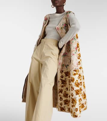 x Barbour - Giacca in cotone e lino | Erdem