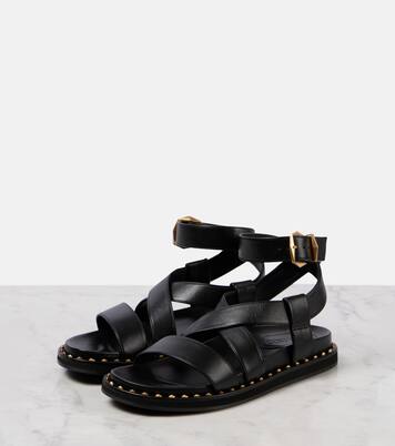 Blaise leather sandals | Jimmy Choo