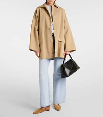 The Everyday Flat suede ballet flats | Toteme