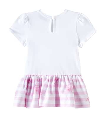 Baby - Abito in misto cotone con stampa | Monnalisa