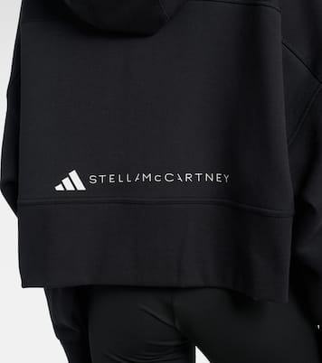 Sudadera cropped de jersey en mezcla de algodón | Adidas by Stella McCartney