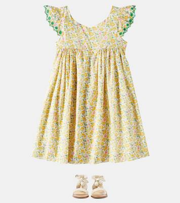 Vestido Emina en popelín de algodón | Bonpoint