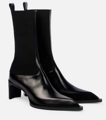 Ankle Boots aus Leder | Jil Sander