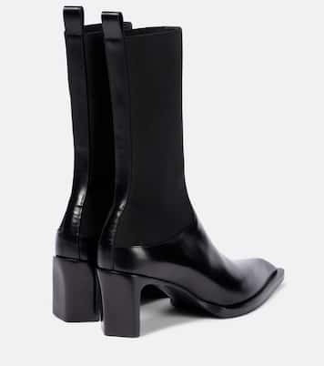 Ankle Boots aus Leder | Jil Sander