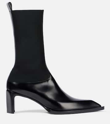 Ankle Boots aus Leder | Jil Sander