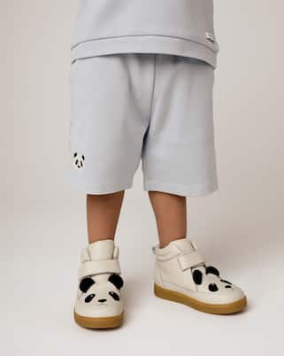 Ithri emrboidered cotton shorts | Donsje