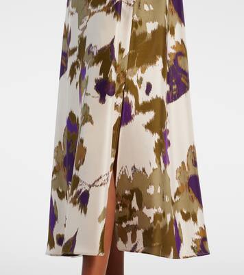 Bedrucktes Maxikleid Maesa aus Seide | Max Mara