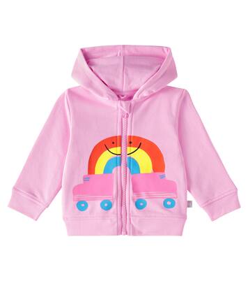 Baby printed cotton hoodie | Stella McCartney Kids
