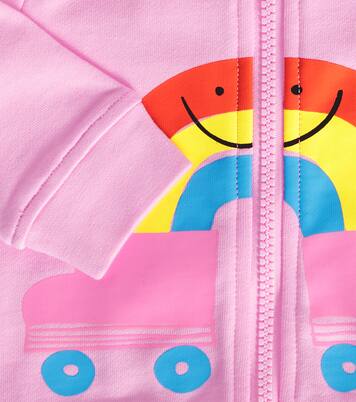 Baby printed cotton hoodie | Stella McCartney Kids