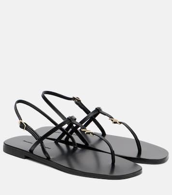 Sandalen Monogram aus Leder | Proenza Schouler