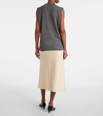 Cashmere sweater vest | Jil Sander
