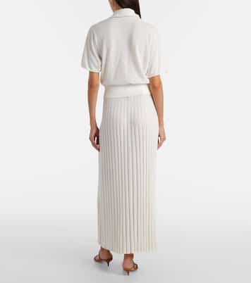 Top Sundial Shell en coton mélangé | Christopher Esber