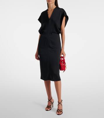 Robe midi en satin | Stella McCartney