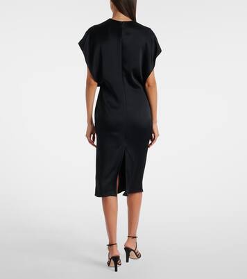 Robe midi en satin | Stella McCartney