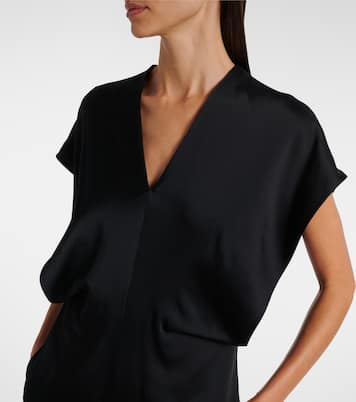 Robe midi en satin | Stella McCartney