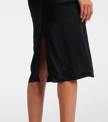 Robe midi en satin | Stella McCartney