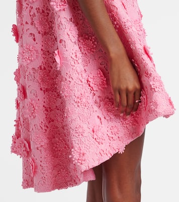 Robe Fifi en dentelle à fleurs | Leo Lin