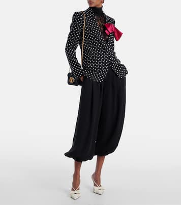 Bowow 85 leather slingback pumps | Valentino Garavani