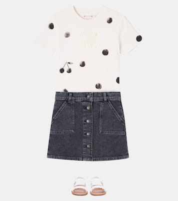 牛仔半身裙 | Bonpoint